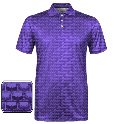 Lowrise Highleg Double Take Golf Polo Shirt 08 – flat front