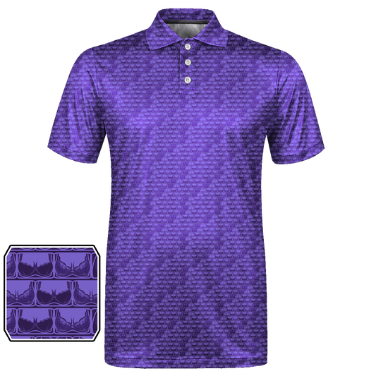 Lowrise Highleg Double Take Golf Polo Shirt 08 – flat front