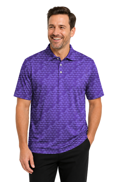Lowrise Highleg Double Take Golf Polo Shirt 08 – male front