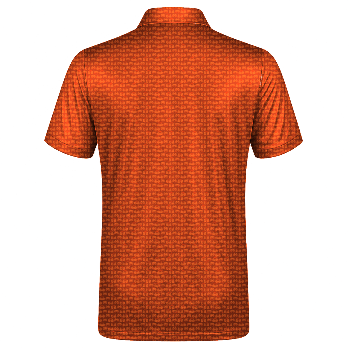 Halloween Web Bone Double Take Golf Polo Shirt 02 – flat back