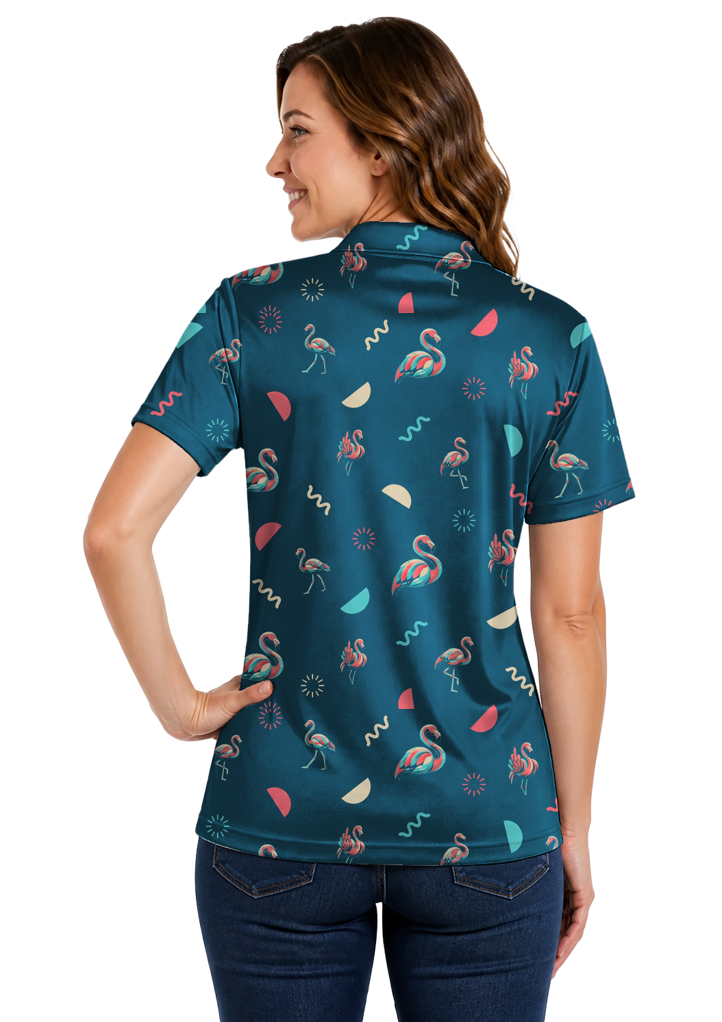 Animal Hidden 03 Flamingo Neo Memphis Resort Double Take Golf… 01 – female back