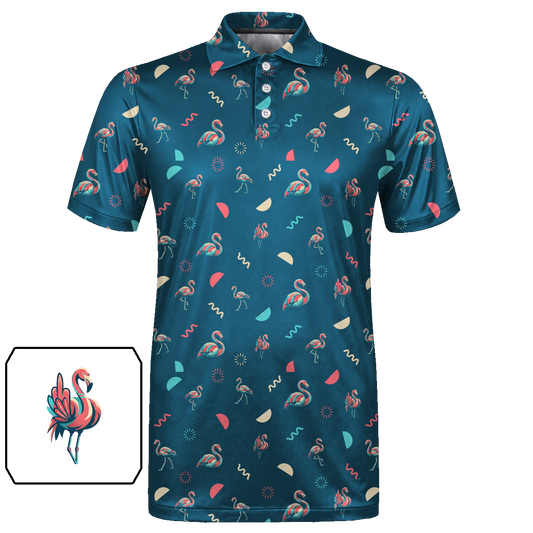 Animal Hidden 03 Flamingo Neo Memphis Resort Double Take Golf… 01 – flat front