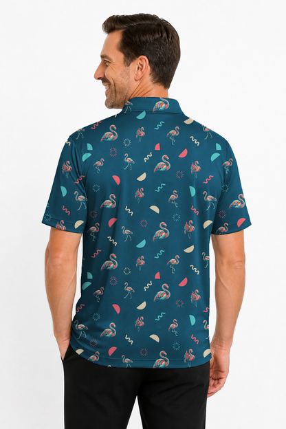 Animal Hidden 03 Flamingo Neo Memphis Resort Double Take Golf… 01 – male back