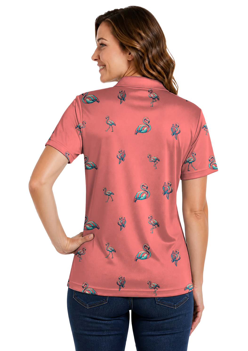 Animal Hidden 03 Flamingo Neo Memphis Resort Double Take Golf… 02 – female back