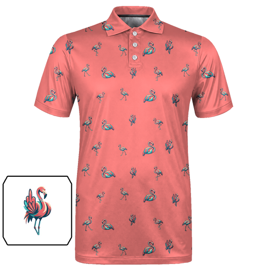 Animal Hidden 03 Flamingo Neo Memphis Resort Double Take Golf… 02 – flat front