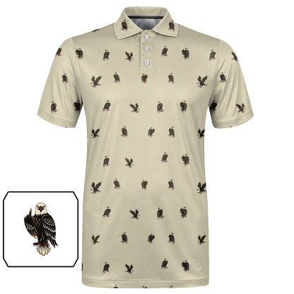 Animal Hidden 05 Bald Eagle Modern Tattoo Night Double Take… 01 – flat front