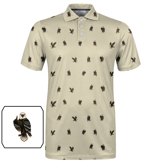 Animal Hidden 05 Bald Eagle Modern Tattoo Night Double Take… 01 – flat front