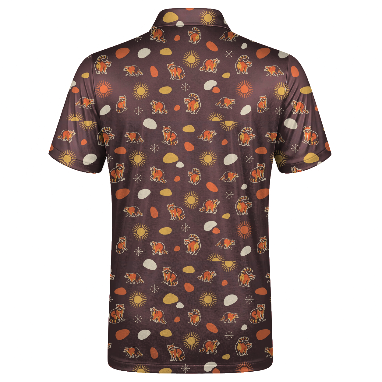 Animal Hidden 06 Raccoon Mid Century Desert Double Take Golf… 01 – flat back