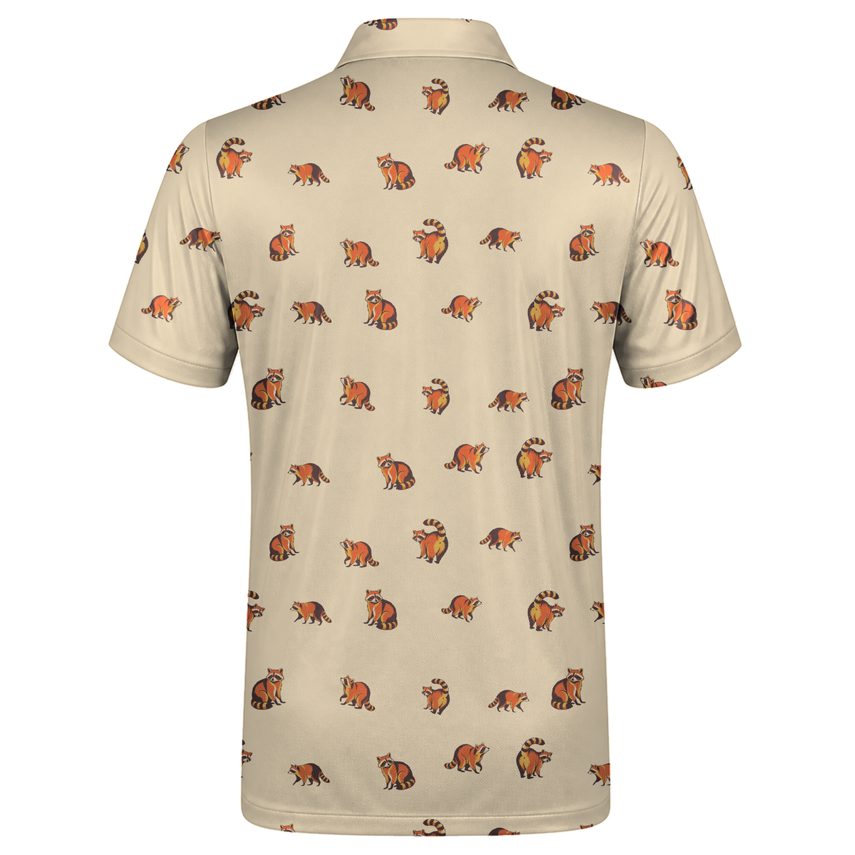 Animal Hidden 06 Raccoon Mid Century Desert Double Take Golf… 03 – flat back