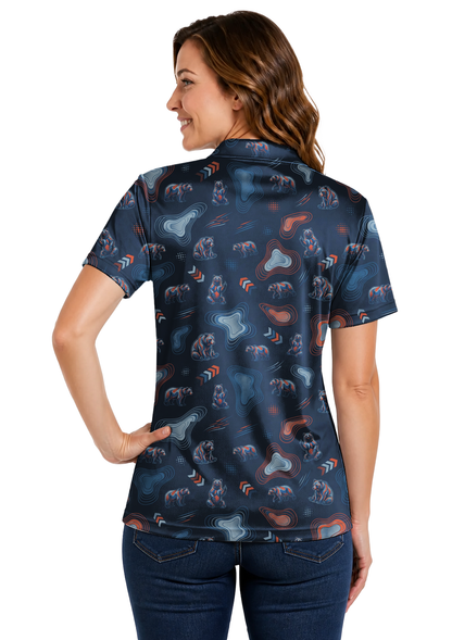 Animal Hidden 07 Black Bear Sport Tech Topography Double Take… 01 – female back