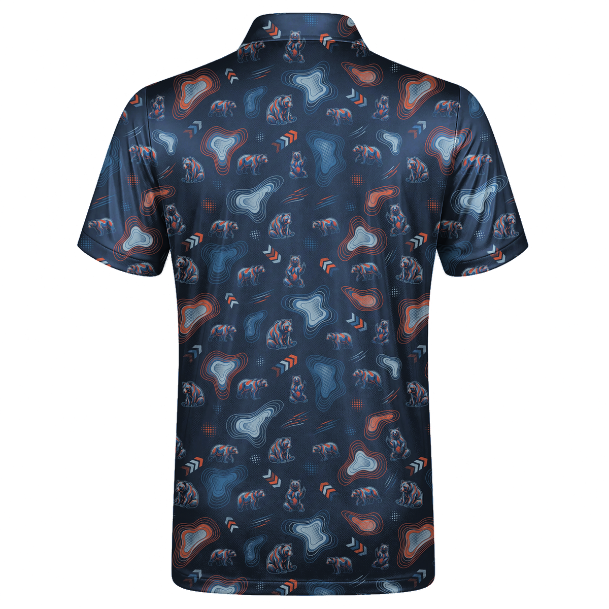 Animal Hidden 07 Black Bear Sport Tech Topography Double Take… 01 – flat back