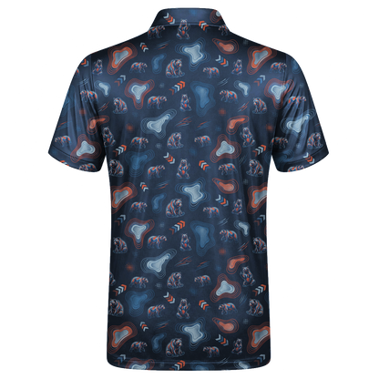 Animal Hidden 07 Black Bear Sport Tech Topography Double Take… 01 – flat back