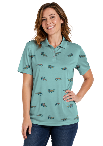 Animal Hidden 08 Alligator Tropical Botanical Maximal Double… 02 – female front