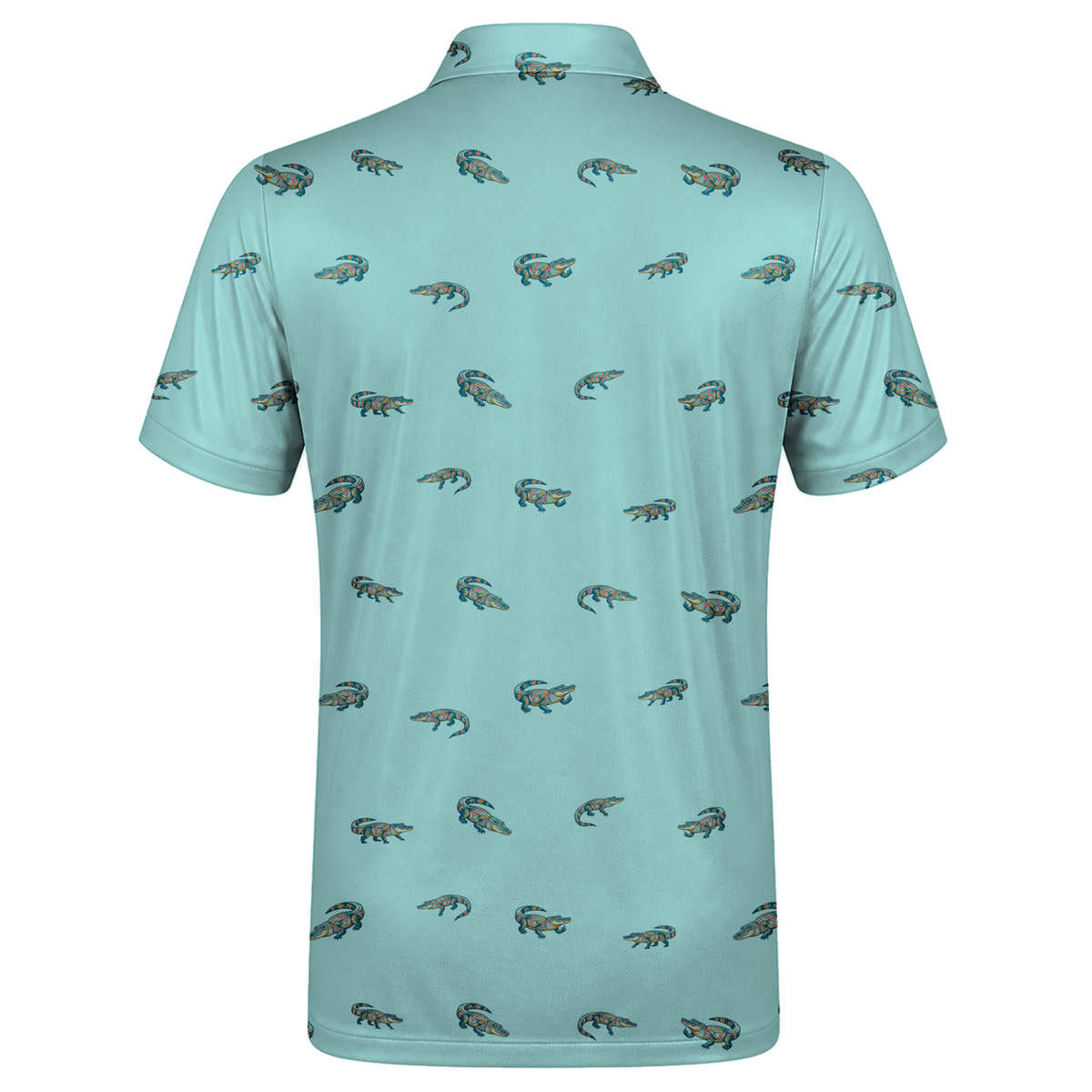 Animal Hidden 08 Alligator Tropical Botanical Maximal Double… 02 – flat back