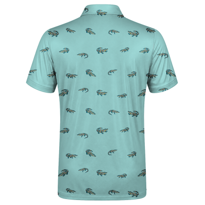 Animal Hidden 08 Alligator Tropical Botanical Maximal Double… 02 – flat back