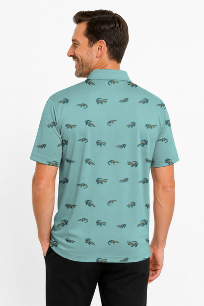 Animal Hidden 08 Alligator Tropical Botanical Maximal Double… 02 – male back