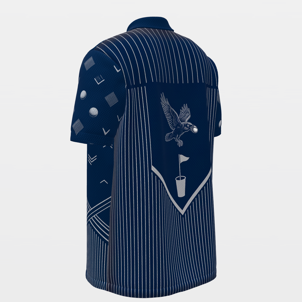 Stolen Ball Flight Golf Polo Shirt