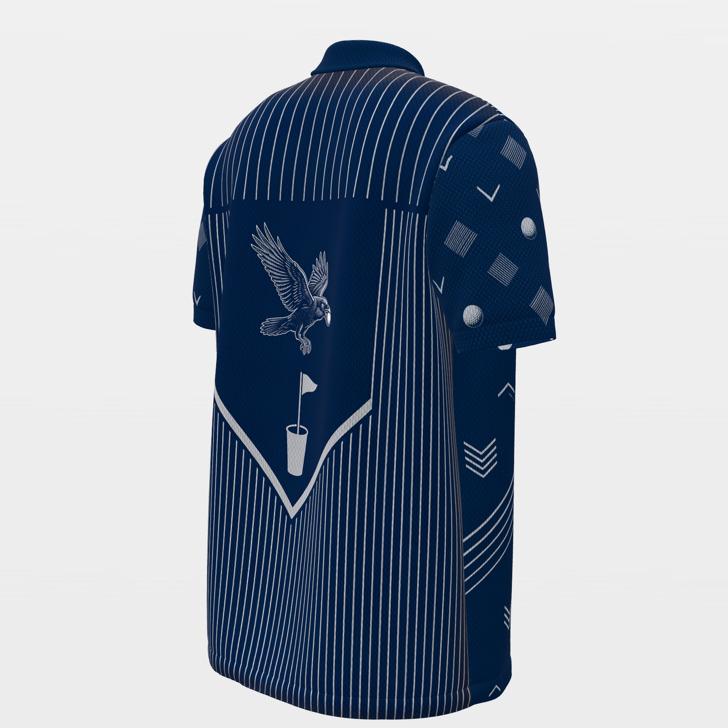 Stolen Ball Flight Golf Polo Shirt