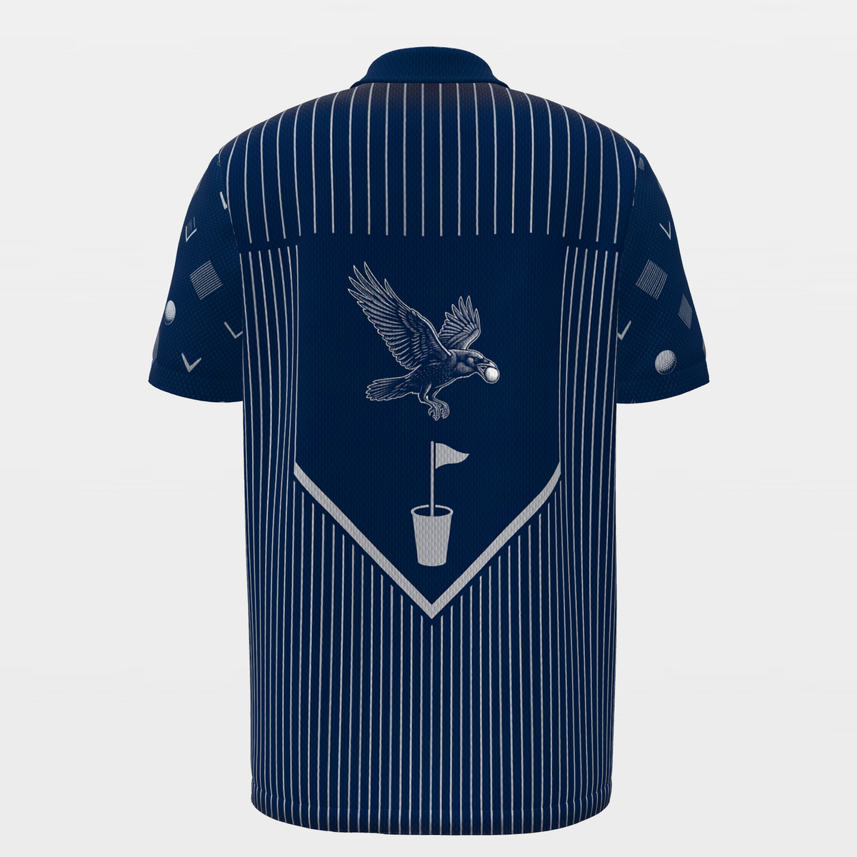 Stolen Ball Flight Golf Polo Shirt