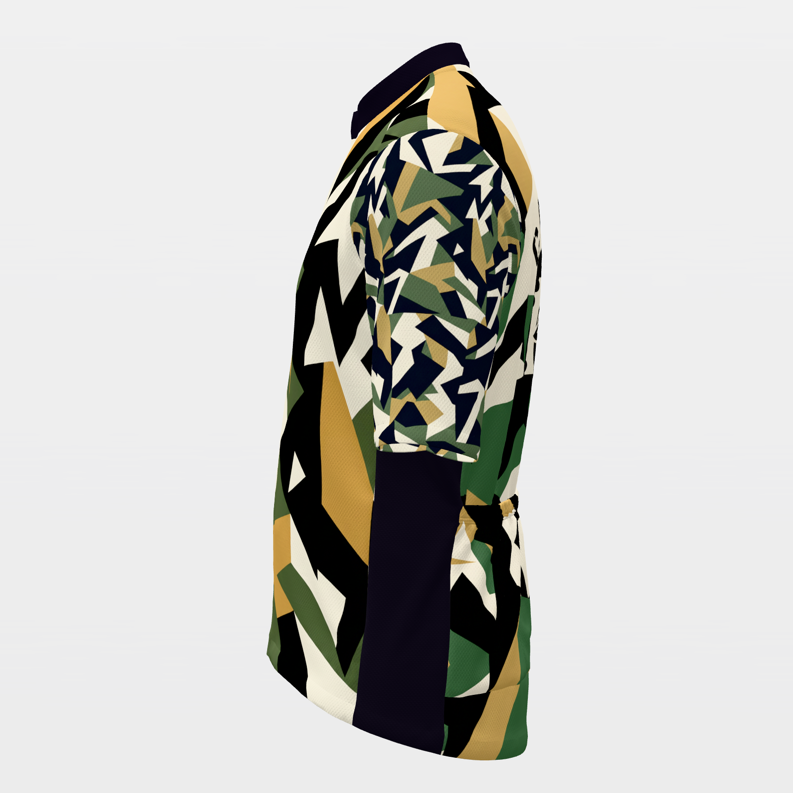 California Marine Dazzle Camo Cycling Jersey – Left product view