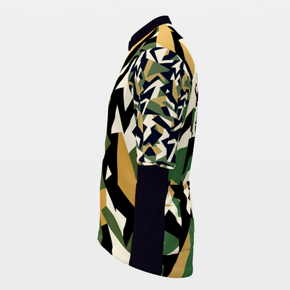 California Marine Dazzle Camo Cycling Jersey – Left product view