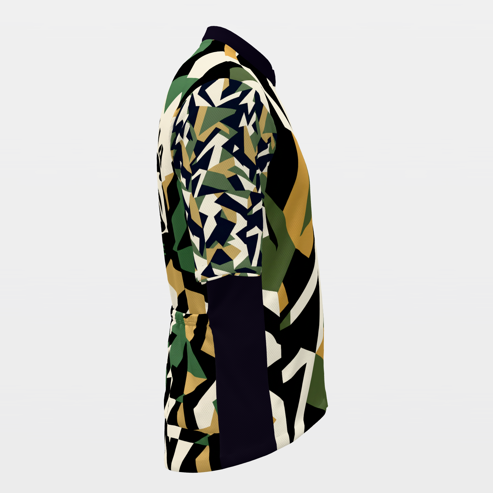 California Marine Dazzle Camo Cycling Jersey – Right product view