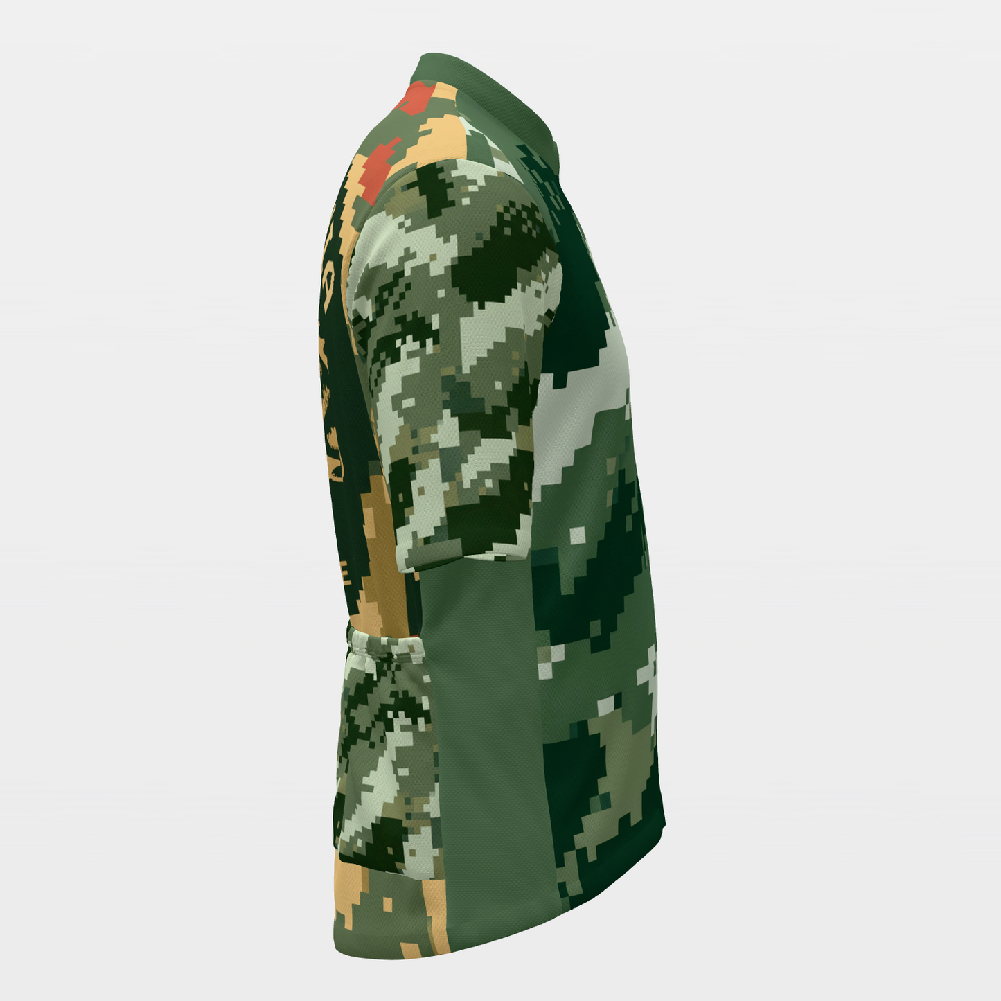 California Digital Pixel Camo Cycling Jersey – Right product view