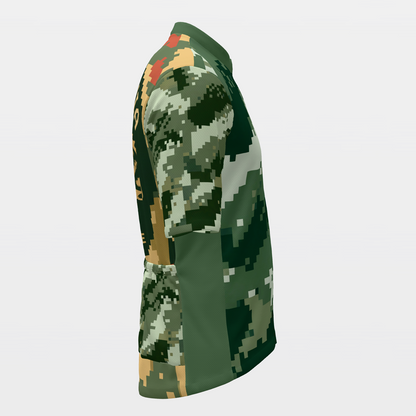 California Digital Pixel Camo Cycling Jersey – Right product view