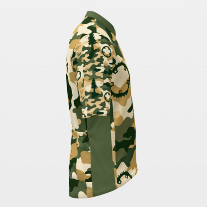 California State Silhouette Camo Cycling Jersey – Right product view