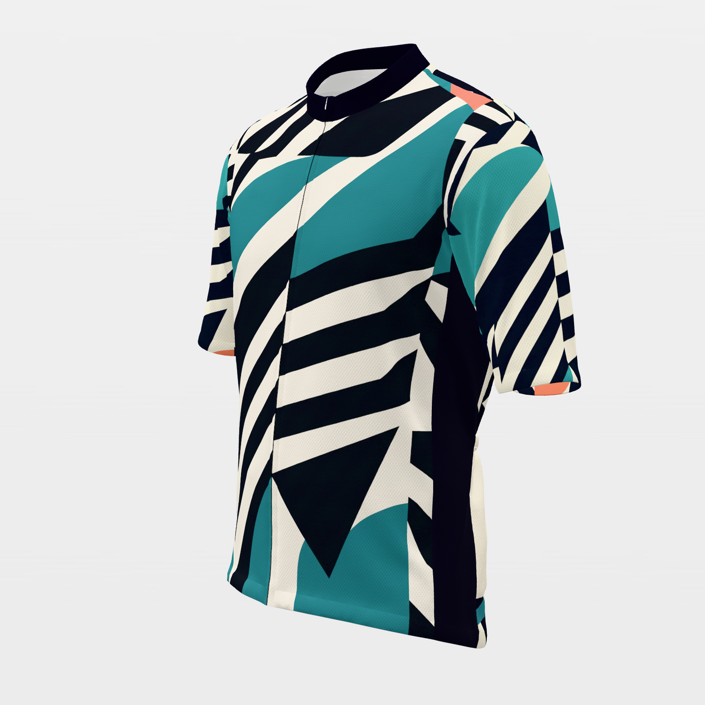 Florida Marine Dazzle Camo Cycling Jersey – Front Left product view