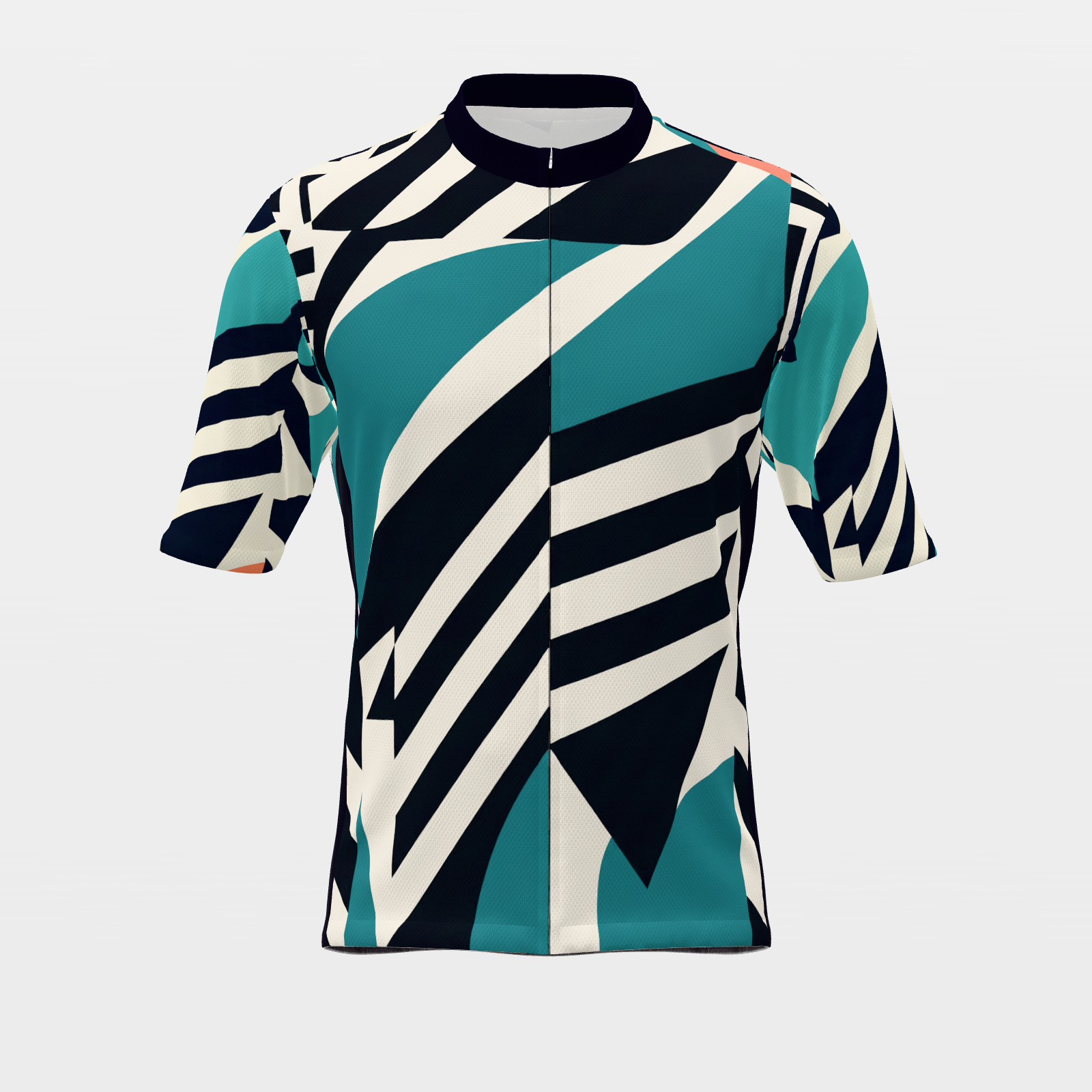 Florida Marine Dazzle Camo Cycling Jersey – Front product view