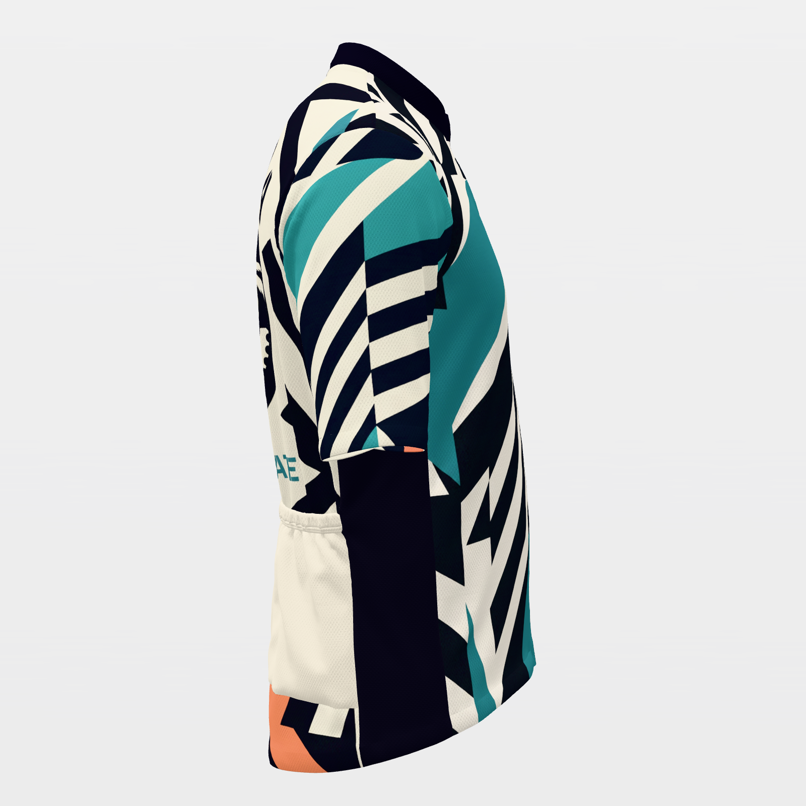 Florida Marine Dazzle Camo Cycling Jersey – Right product view