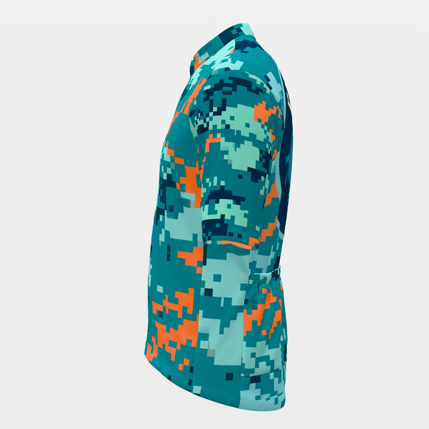 Florida Digital Pixel Camo Cycling Jersey – Left product view
