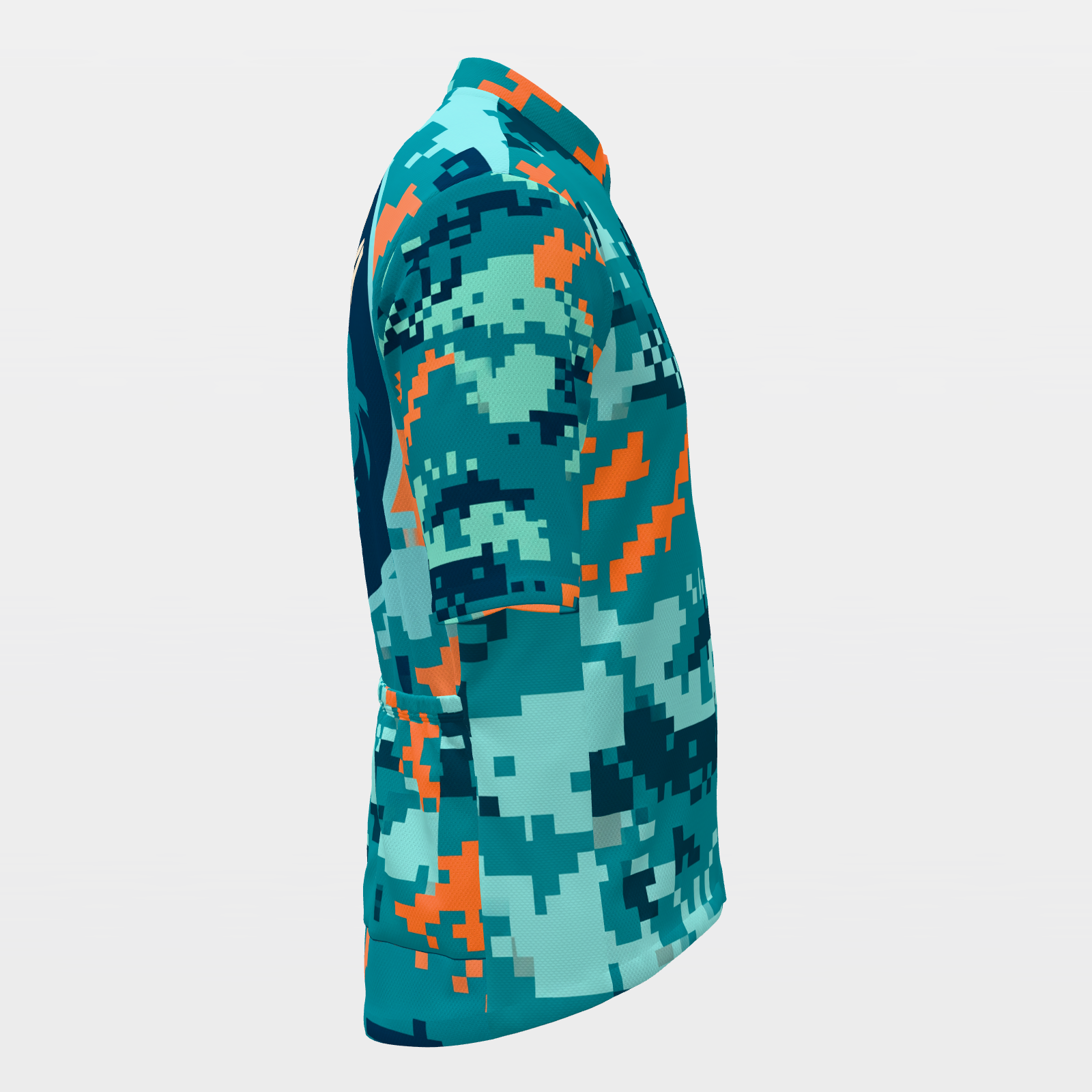 Florida Digital Pixel Camo Cycling Jersey – Right product view
