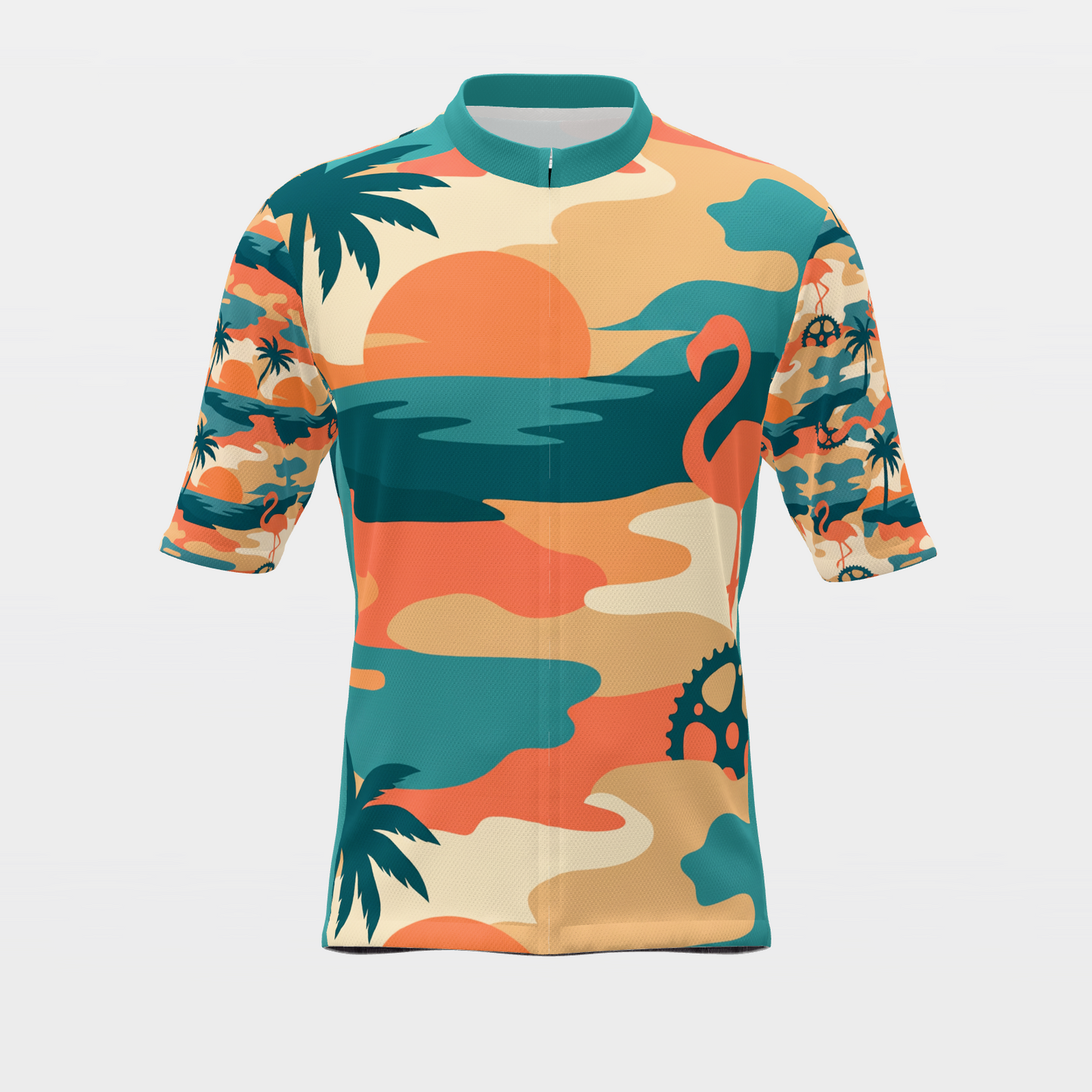 Florida State Silhouette Camo Cycling Jersey – Front product view