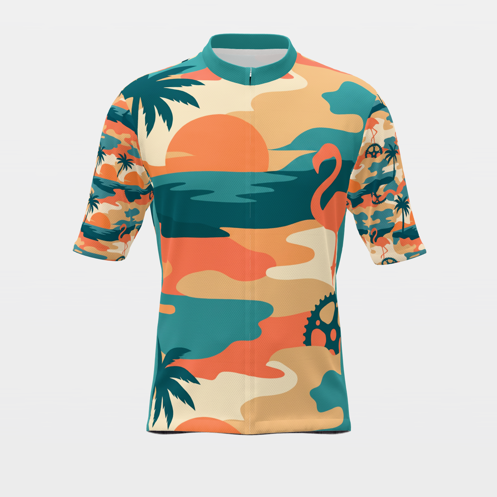 Florida State Silhouette Camo Cycling Jersey – Front product view