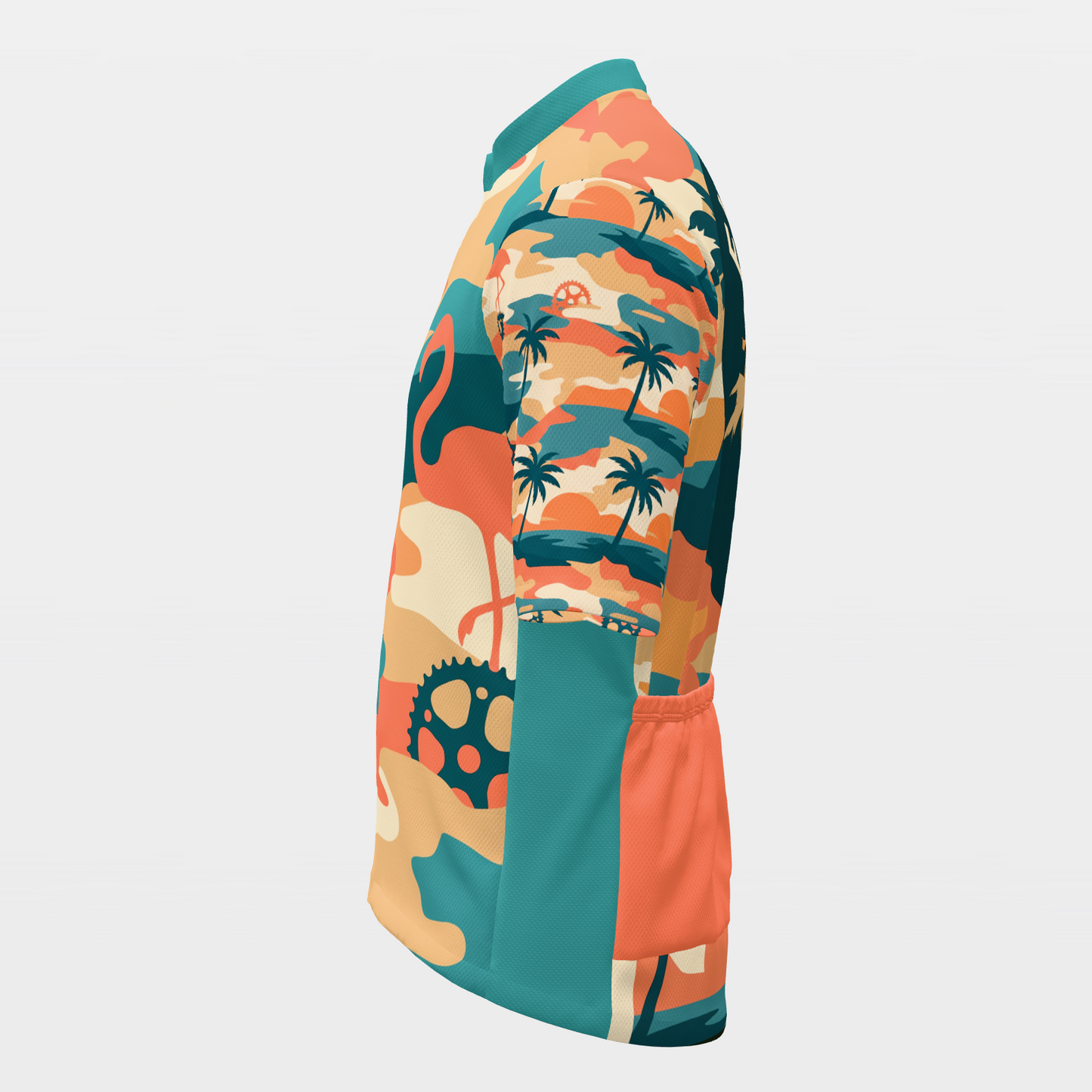 Florida State Silhouette Camo Cycling Jersey – Left product view