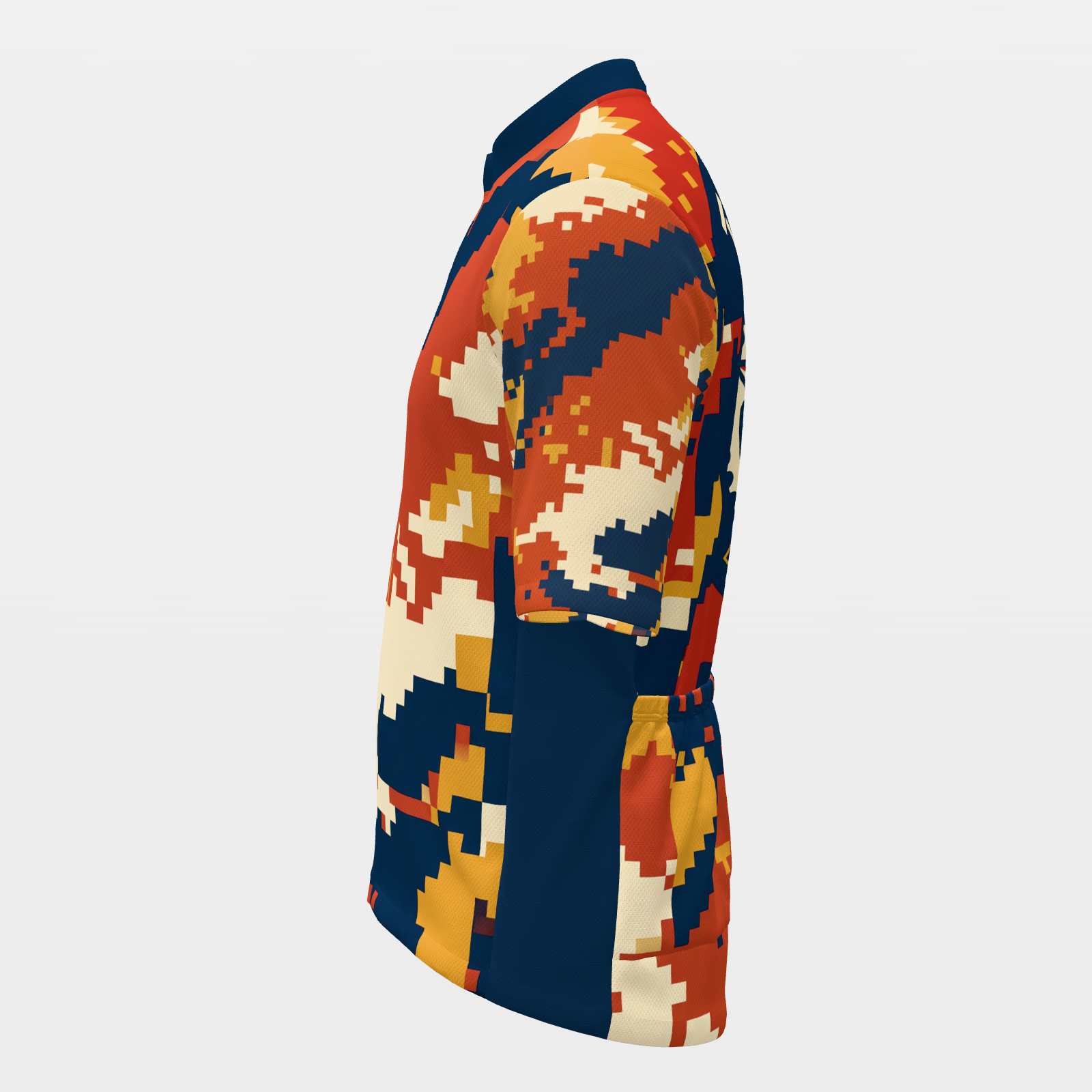 Texas Digital Pixel Camo Cycling Jersey – Left product view