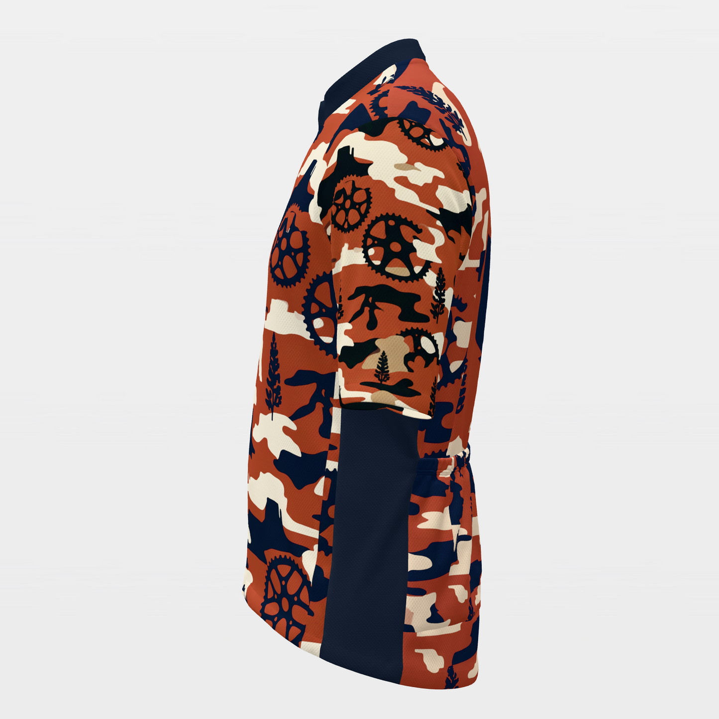 Texas State Silhouette Camo Cycling Jersey – Left product view