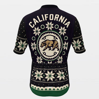 California Nordic Selburose Knit Cycling Jersey – Back product view