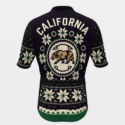 California Nordic Selburose Knit Cycling Jersey – Back product view