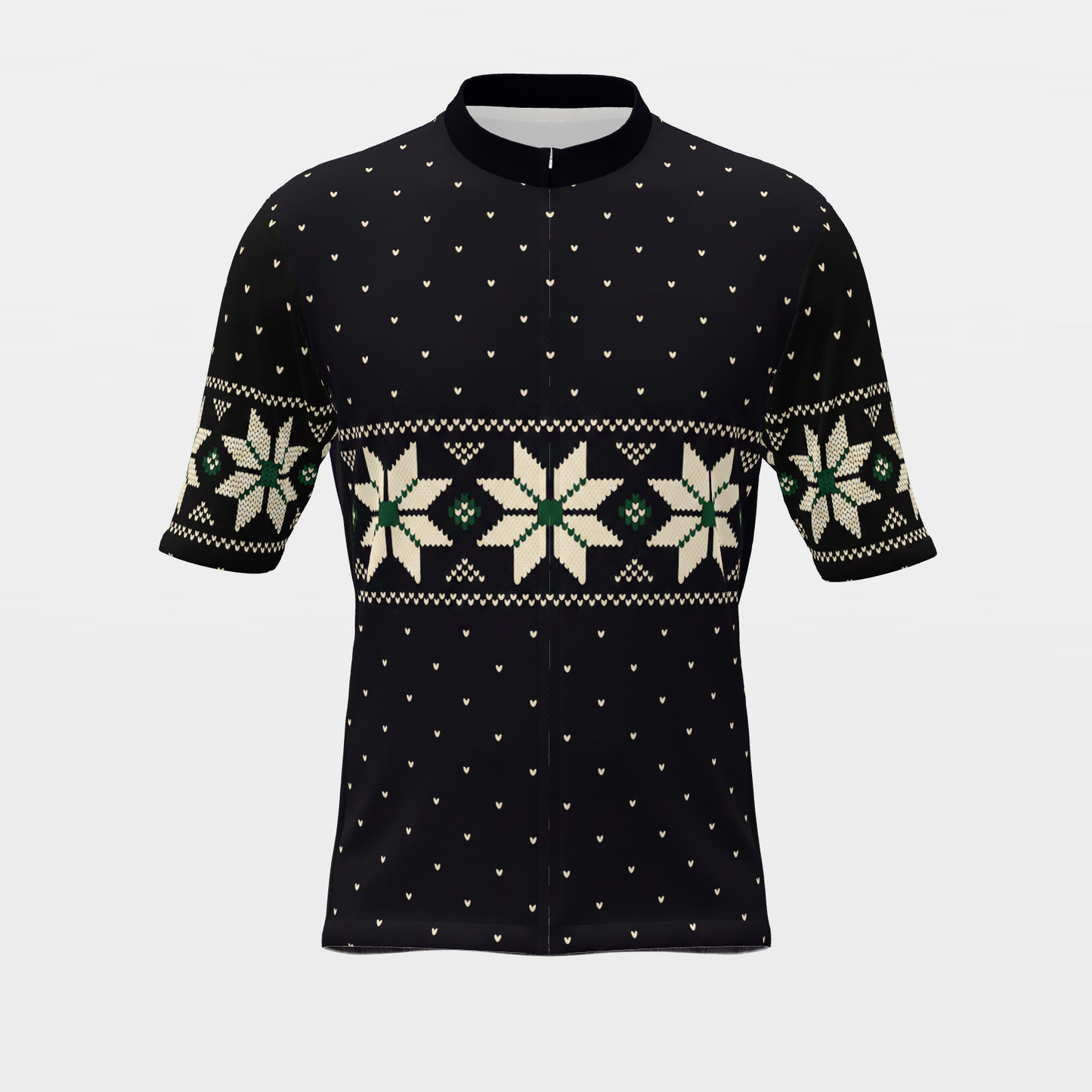 California Nordic Selburose Knit Cycling Jersey – Front product view