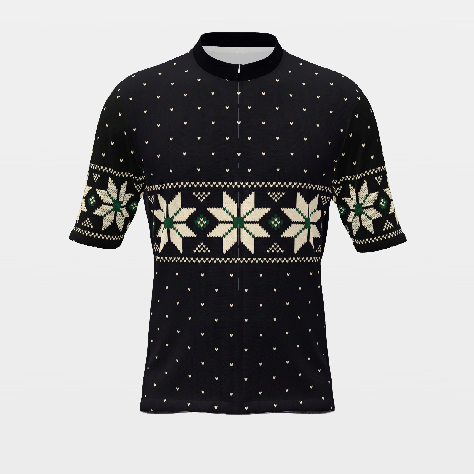 California Nordic Selburose Knit Cycling Jersey – Front product view