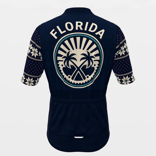 Florida Nordic Selburose Knit Cycling Jersey – Back product view