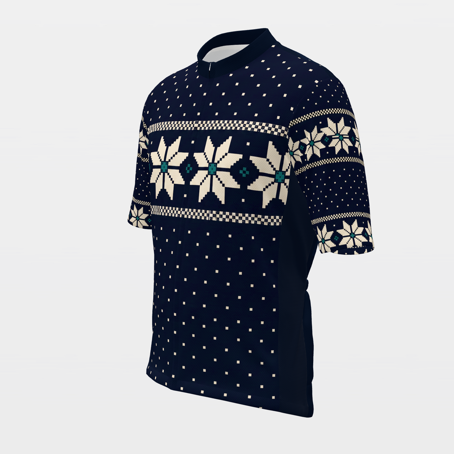 Florida Nordic Selburose Knit Cycling Jersey – Front Left product view