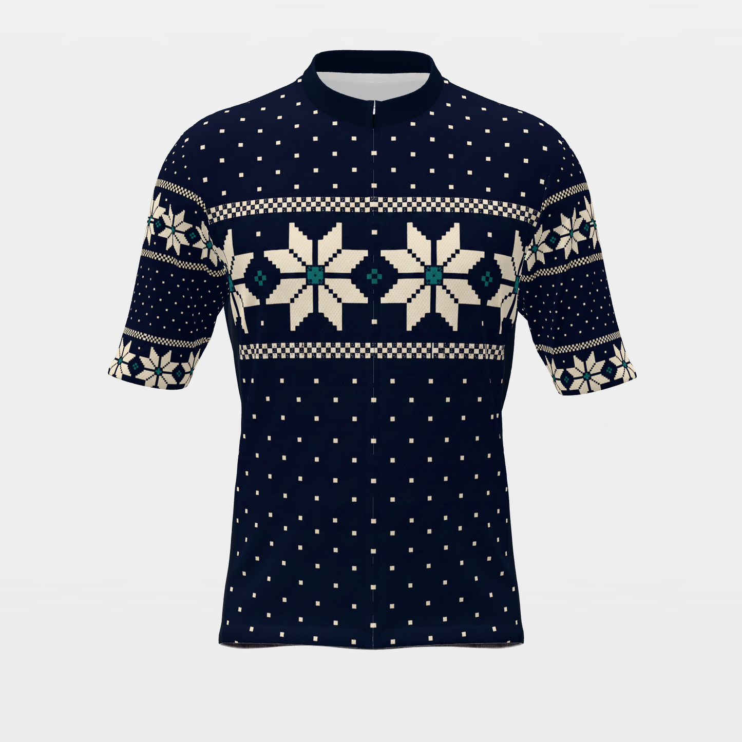 Florida Nordic Selburose Knit Cycling Jersey – Front product view