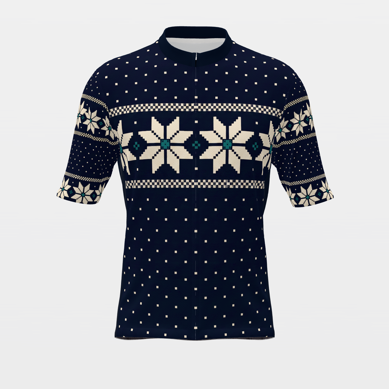 Florida Nordic Selburose Knit Cycling Jersey – Front product view