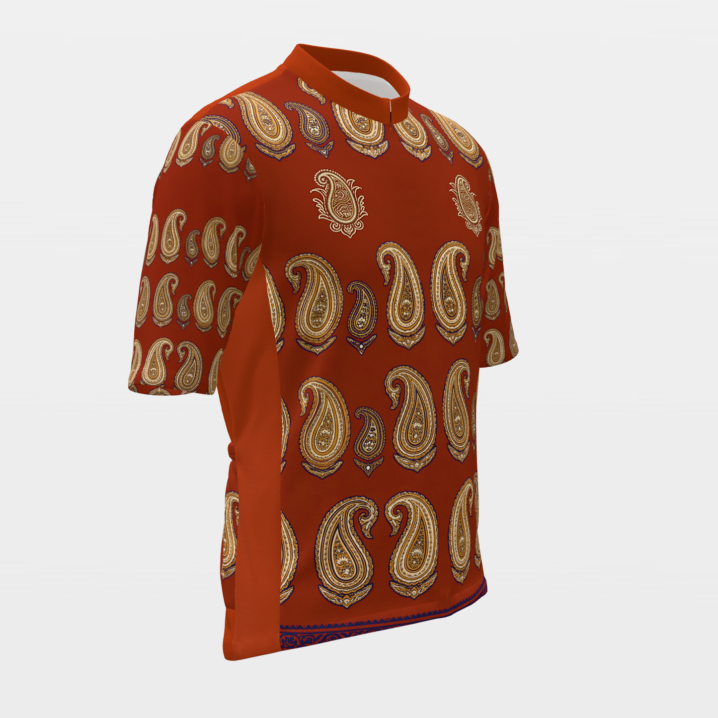 Florida Persian Paisley Cycling Jersey – Front Right product view