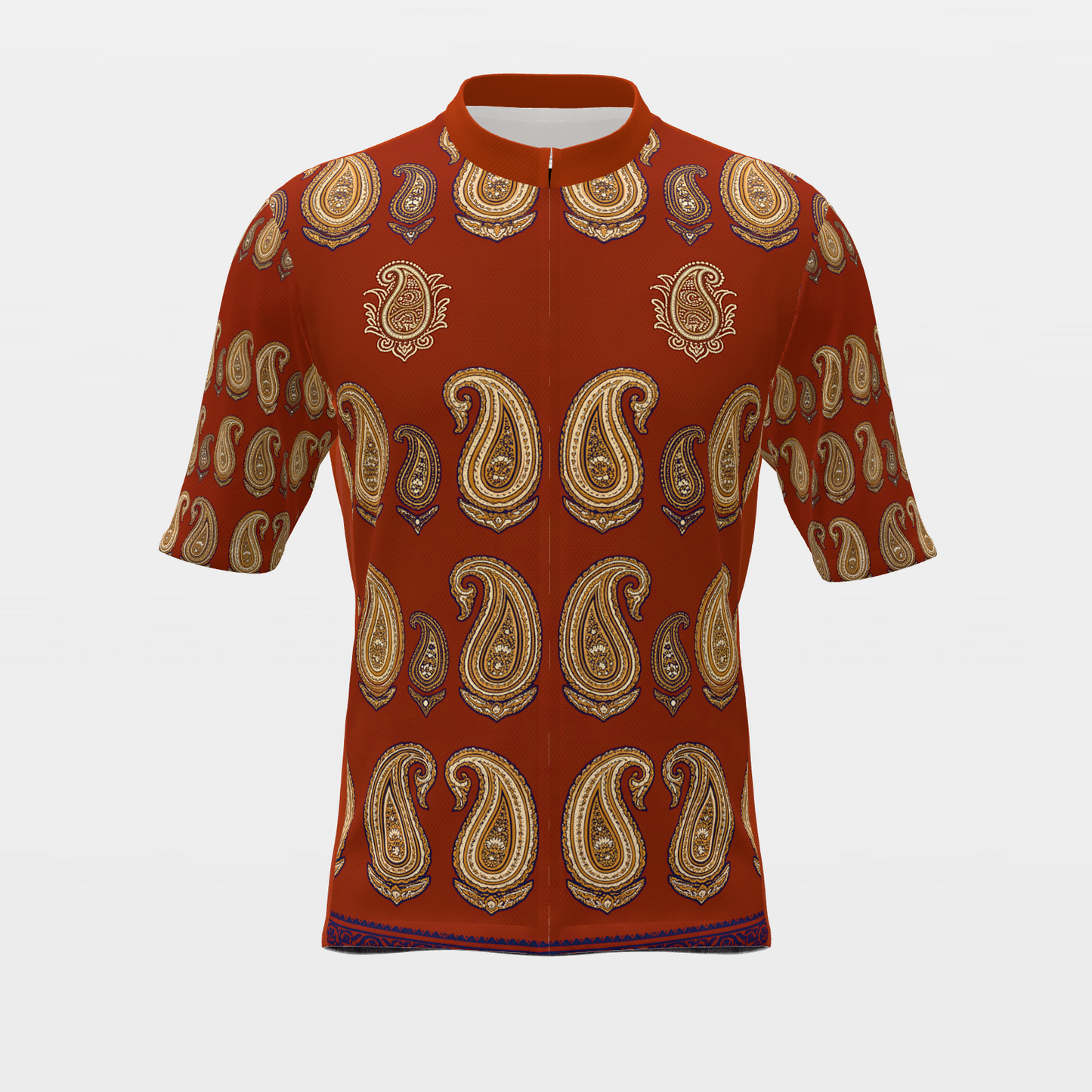 Florida Persian Paisley Cycling Jersey – Front product view