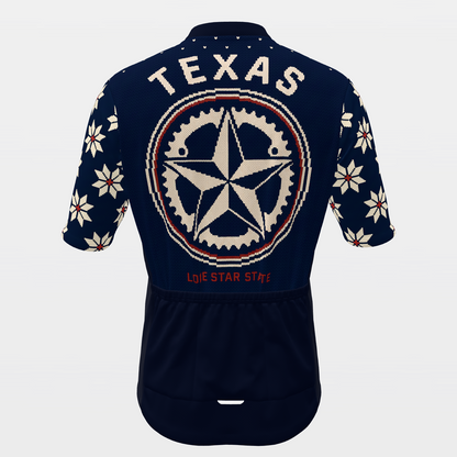 Texas Nordic Selburose Knit Cycling Jersey – Back product view